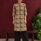 Earthy Kalamkari Cotton Tunic — front view