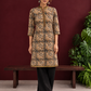 Earthy Kalamkari Cotton Tunic — side view