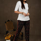 Beautiful cotton ajrakh narrow fitted pant