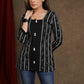 Smart Cotton Ikkat Combination Top