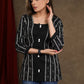 Smart Cotton Ikkat Combination Top