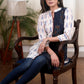 Exclusive Ikat & Ajrakh combination cotton tunic