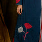 Beautiful Flower Embroidered Cotton Full Sleeves Straight Cut Kurta Pant Set - Dupatta Optional