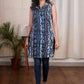 Exclusive block printed Indigo tunic