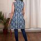 Exclusive block printed Indigo tunic