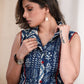 Exclusive block printed Indigo tunic