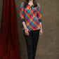 Smart Cotton Checks Multicolour Casual Top