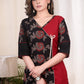 Exclusive floral Ajrakh overlap cotton tunic