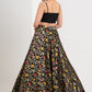 Gorgeous Black Hand Embroidered Velvet & Brocade Combination Lehnga with Jacket