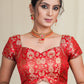 Exclusive Red Banarasi Blouse