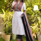 Trendy Pure Cotton Ajrakh Yoke Kurta Pant Set - Dupatta Optional