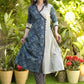 Elegant Pure Cotton Ajrakh Combination Kurta - Pant Optional