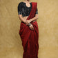 Exclusive black Cotton blouse with black Ikat combination