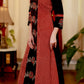 A  - line Cotton Ajrakh Kurta with Contrast Ajrakh panel