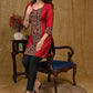 Exclusive Cotton Silk Tunic with Elegant Pearl Handwork on Front And Sleeves
