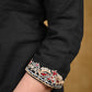 Beautiful Embroidered Black Cotton Tunic