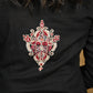 Beautiful Embroidered Black Cotton Tunic