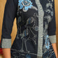 Exclusive Indigo Stripes Hand Painted Top
