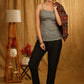 Grey Border Ikat Jacket with Grey Inner