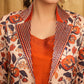 Smart Casual Floral Embroidered Jacket