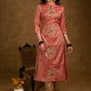 Exclusive Assam Silk Kurta with Beautiful Peacock Embroidery Motifs - Pant Optional