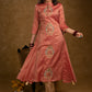 Exclusive Assam Silk Kurta with Beautiful Peacock Embroidery Motifs - Pant Optional