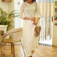 Classy White Cotton Silk Straight Cut Kurta with Embroidered Yoke - Pant Optional