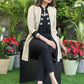 Trendy Madhubani Print with Black Border All Over Tunic