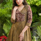 Exclusive Yellow Cotton and Kalamkari Combination Dress with Hand Embroidered Pearls