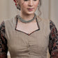 Elegant Biscuit colour cotton Ajrakh Combination Blouse