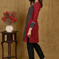 Simple And Elegant Cotton Tunic withhandmade Kutch Mirror Work on Yoke