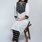 Smart Cotton Ikat Yoke Kurta-Pant Optional