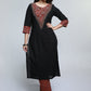 Black Cotton Ajrakh Kurta-Pant Optional