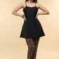 Smart Black Ajrakh Jacket with Cotton Silk Inner (2 Piece) - Ajrakh Pant Optional
