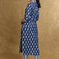 Smart Casual Collared Indigo Kurti
