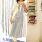 Smart White Cotton Kurta with Beautiful Striped Ikat Combination - Pant Optional
