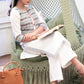 Trendy Gray Striped Jacket Styled Cotton White Straight Cut Kurta - Pant Optional