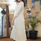 Smart Embroidered Ikat Jacket with Cotton Inner Kurta