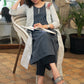 Smart Embroidered Ikat Jacket with Cotton Inner Kurta
