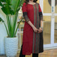 Elegant Maroon Cotton Ajrakh Combination Kurta - Pant Optional