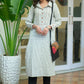 Trendy Cotton Ikat Collared Straight Cut Kurta - Pant Optional
