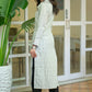 Trendy Cotton Ikat Collared Straight Cut Kurta - Pant Optional
