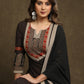 Exquisite Black Cotton Ajrakh Combination Kurta Pant Set - Dupatta Optional