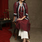 Exclusive Wine Pure Cotton Kurta - Multi Colour Ikat Jacket Optional