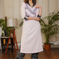 Elegant Hand Painted Gond Art on a Straight Cut Cotton Ikat Combinaton Pink Kurta