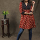 Classy Cotton Ikat Ajrakh Combination Tunic