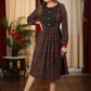 Exclusive Ajrakh printed one piece dress